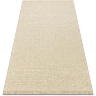 RugsX Rugsx - Alfombra De Lana Villa 8986/69400 Llanura Sizal, Tejido Plano Beige Beige 160x230 Cm