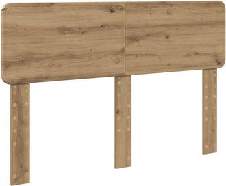 vidaXL Cabecero Roble Artesanal 160 Cm Madera Contrachapada Vidaxl