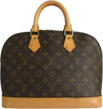 Louis Vuitton Pre-owned Handbags, female, Brown, Size: ONE SIZE Pre-owned Canvas louis-vuitton-bags