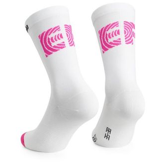 Assos Equipe Socks Velosocken - Unisex | wei&szlig;/grau