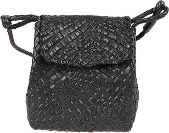 Ibeliv Minibag met schouderband - Dames - Rugzakken - Zwart - ONE Size - Leer - Tassen