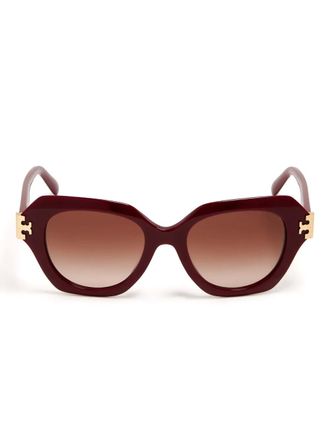 Tory Burch Eleanor sunglasses - Red