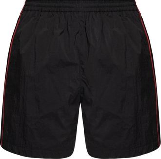 Balenciaga Track Shorts - Heren - Korte Broeken - Zwart - L - Polyester - Korte Broeken