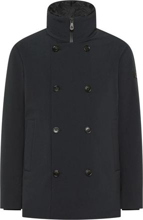 Peuterey Cappotto doppiopetto con zip - - Jackets - Uomo - Blu - S
