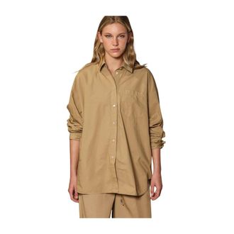 Mason's Dames, Blouses & Shirts, Bruin, Maat: M Katoen