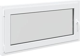 vidaXL Color Interno De Ventana De S&oacute;tano Blanco Risor 120 X 60 Cm Vidaxl
