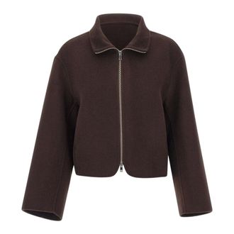 Filippa K Jassen, Dames, Bruin, XS, Wol, Dafina Jas