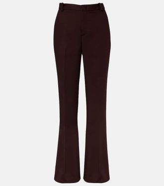 Vince Mid-rise flared pants