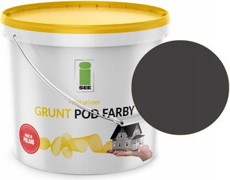 OEM Imprimaci&oacute;n De Silicona Para Pintura De Fachadas, Gris Oscuro, Tono Gris, 10 L