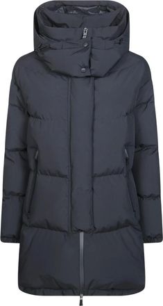Herno Piumino Corto 2 Layers - Dames - Jassen - Zwart - Maat: XL Nylon