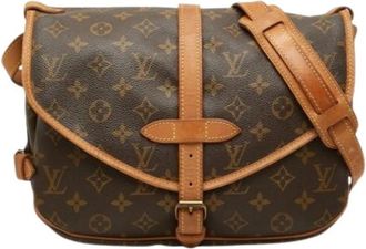 Louis Vuitton Pre-owned Monogram Shoulder Bag - - Pre-owned - Donna - Marrone - ONE SIZE