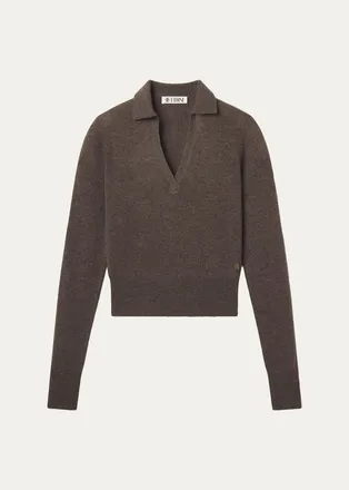 &Eacute;terne Vance Cashmere Polo Sweater