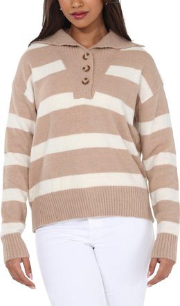 Rain + Rose Polo Sweater