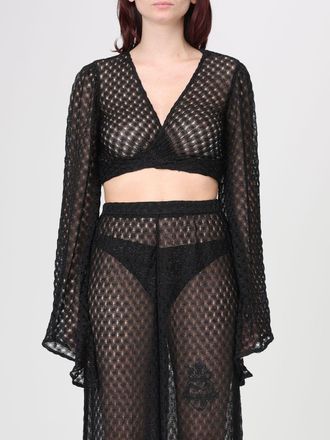 Missoni Top copricostume Missoni in mesh a rete