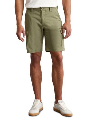 Marc O'Polo Cargoshorts MARC OPOLO Reso, Herren, Gr. 29, N-Gr, gr&uuml;n (olive), Twill, Obermaterial: 98% Baumwolle, 2% Elasthan, regular fit, Hosen Cargoshorts