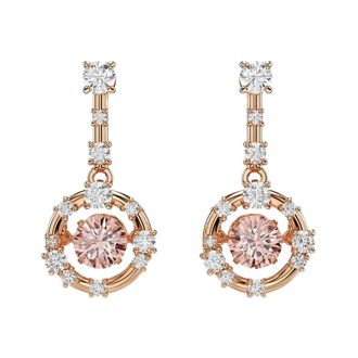 Swarovski Accessoires, Dames, Geel, ONE Size, Constella Oorhangers