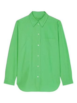 Marc O'Polo Button-up blouse - Groen