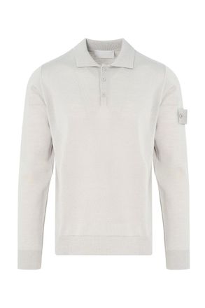 Stone Island GHOST S00FC KNITTED POLO Size: XL, colour: DUST