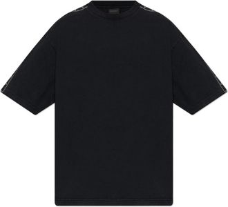 Balenciaga T-Shirts, male, Black, Size: 2XL Oversized T-Shirt