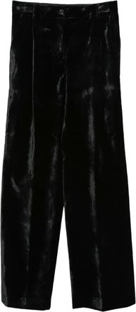 Semicouture pleated trousers - Black