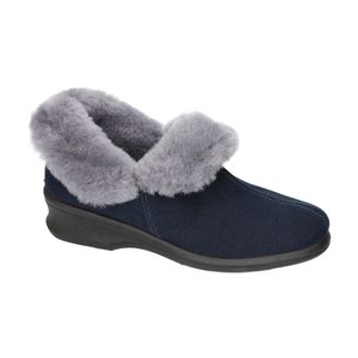 Rohde Farun 2515 Slipper - Dames - Pantoffels - Blauw - 38 1/2 EU - Wol - Schoenen