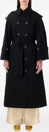 By Malene Birger Trench Alaya con cintura - Nero
