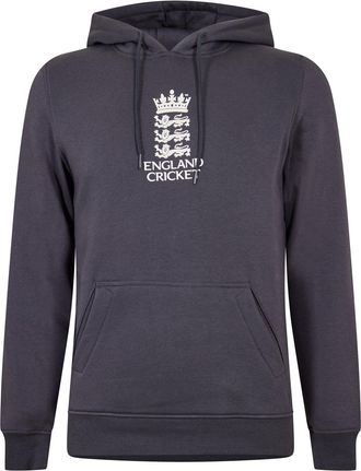 Castore Heren-hoodie met trekkoord van het Engelse cricketteam (Marine)