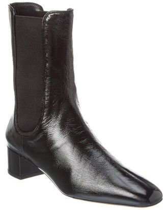 Aquazzura Lyon 50 Leather Bootie