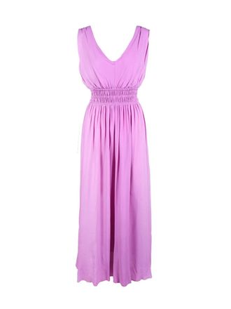 ICONA Pink Rayon Long Dress