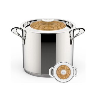 Lagostina Olla De Acero Inoxidable De 20 Cm + Tapa. - 011204020520 - Lagostina