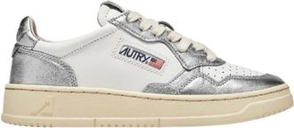 Autry Medalist Low Bicolor Leather Sneakers, Brand Size 41 ( US Size 11 )