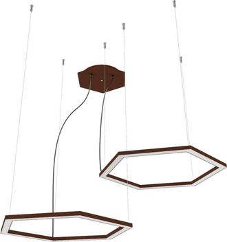 Lumicom Esagono L&aacute;mpara De Techo Escalonado