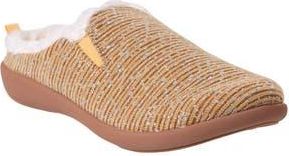Revitalign Dundee Cozy Chenille Faux Fur Lined Slipper in Tan at Nordstrom Rack, Size 9.5