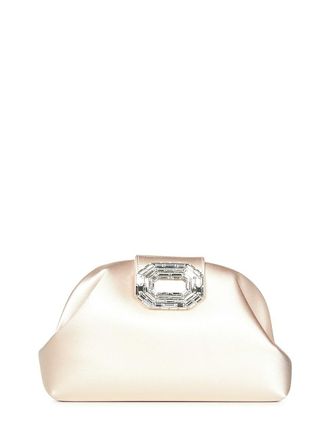 Amina Muaddi Camelia Clutch