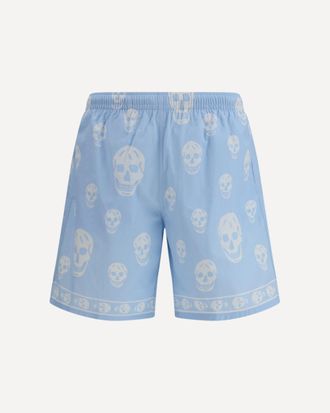 Alexander McQueen Skull-print swim Shorts Male M