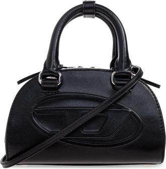 Diesel Handtas 1DR 2.0 - Dames - Handtassen - Zwart - ONE Size - Leer - Tassen