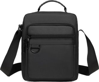 Generic Three Colors Available, Lightweight Simple Shoulder Crossbody Bag, Oxford Cloth Material Compatible For Mens Small(Black)