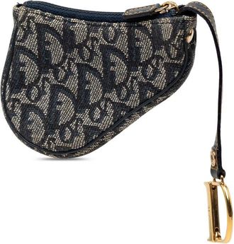 Dior Pre-owned Dior Diorissimo Trotter Saddle Coin Pouch Ladies PEXRWBE3NYOGPBT7