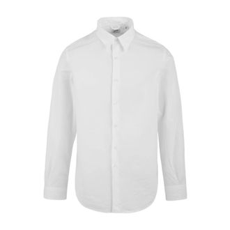 Aspesi Poplin Overhemd - Heren - Zakelijke Overhemden - Wit - XL - Katoen - Overhemden