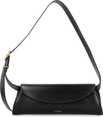 Jil Sander Cannolo Leather Crossbody Bag