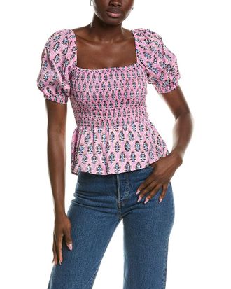 Emerson Fry Emerson Fry Shirred Blouse