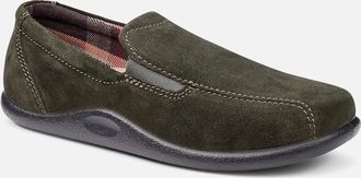 Hotter Mens Relax Mens Warm Lined Slippers - Tan - Size: 10