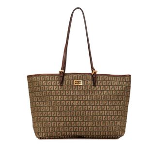 Fendi Large Zucchino Canvas Tote 2288 8BH127 RU8 059