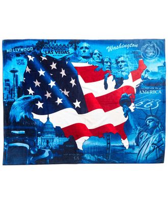döhler Dohler America The Beautiful Beach Towel For Two