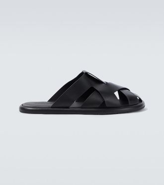 Giorgio Armani Leather sandals