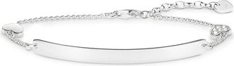 Thomas Sabo Glam Love Bridge Diamanten Armband - Dames - Armbanden - Grijs - ONE Size - Accessoires