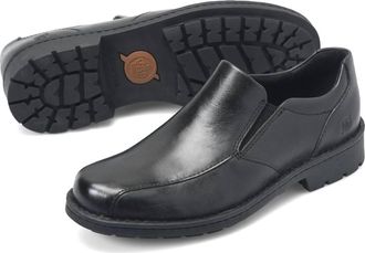 Born Mens Laken Slip On In Black