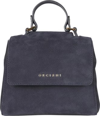 Orciani Sveva XS - Dames - Tassen - Blauw - Maat: ONE Size Leer