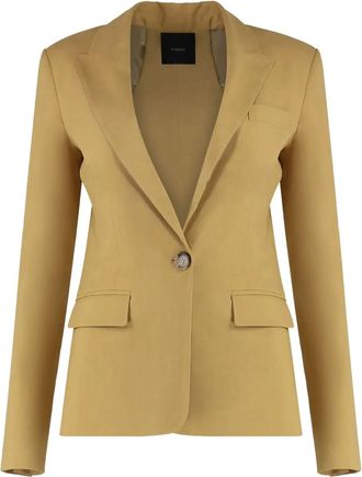Pinko Blazer con dettaglio cut-out - Marrone