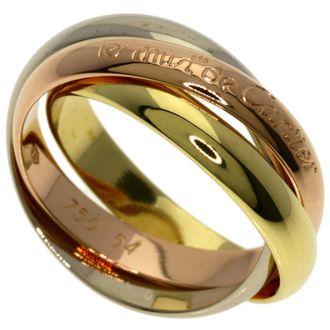 Cartier Yellow Gold (18K) Pink Gold (18K) White Gold (18K) Band Ring (Pre-Owned)